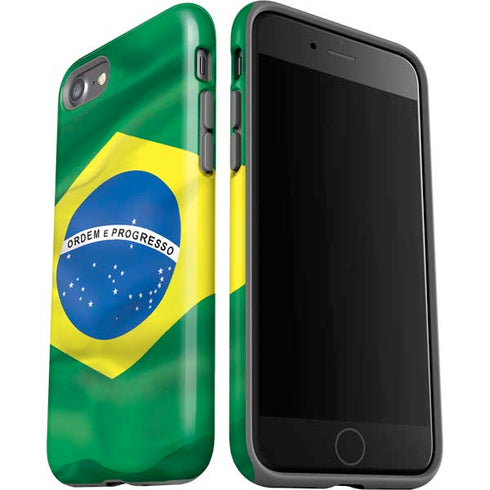 Brazil Flag iPhone SE (2nd & 3rd Gen) Pro Case
